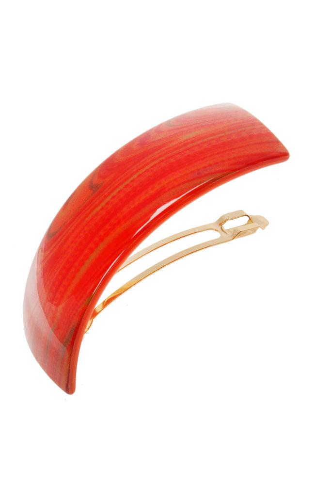 Rectangle Volume Barrette - Sugar