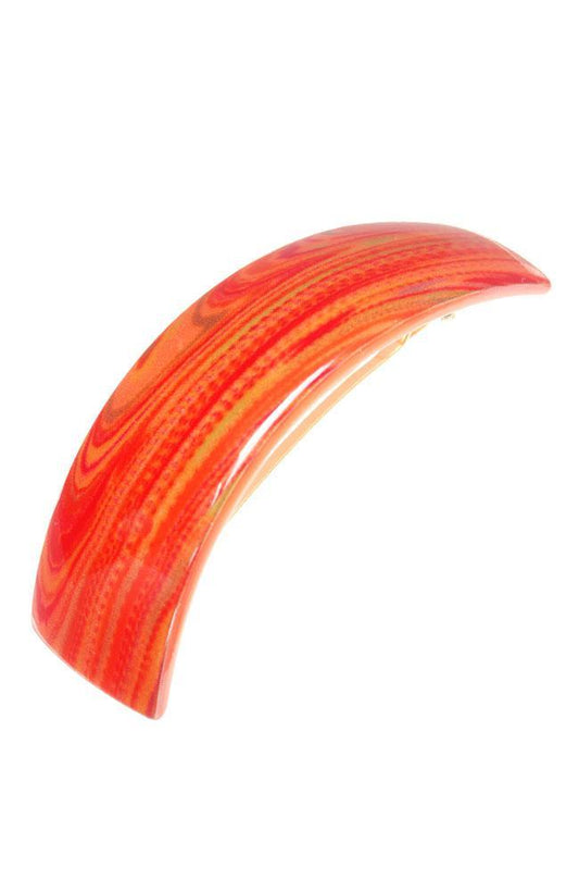 Rectangle Volume Barrette - Sugar