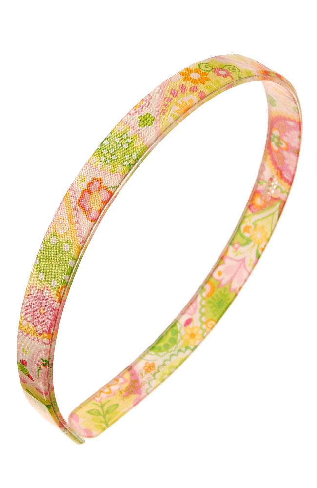 1/2" Ultracomfort Headband - Paisley Punch