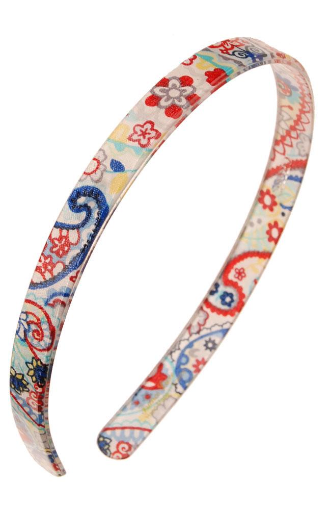 1/2" Ultracomfort Headband - Paisley Punch