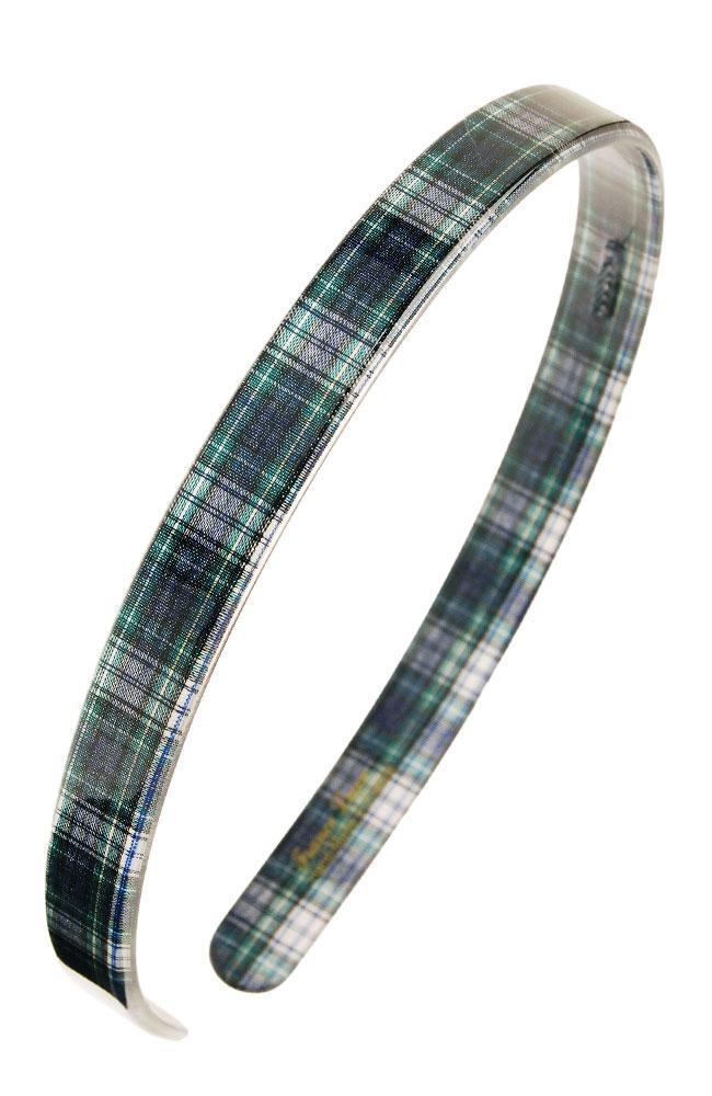 1/2" Ultracomfort Headband - Tartan Plaid