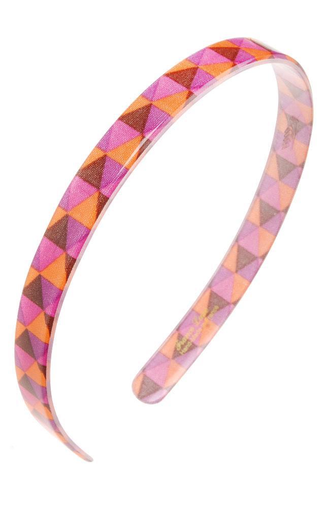 1/2" Ultracomfort Headband - Checked Illusion