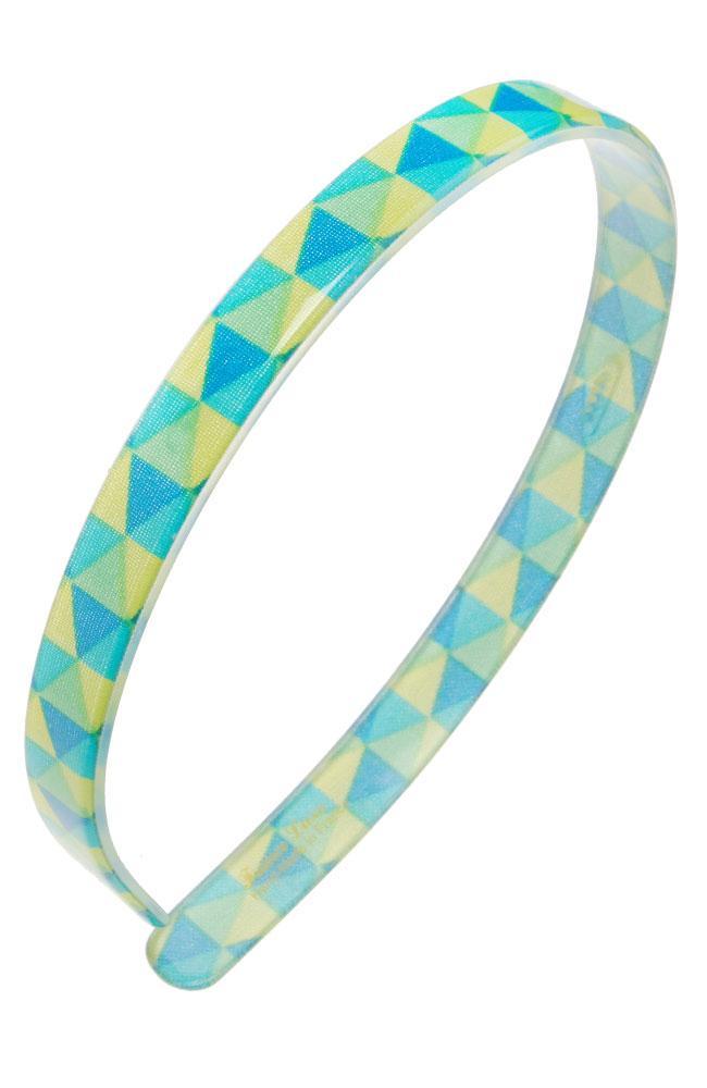 1/2" Ultracomfort Headband - Checked Illusion