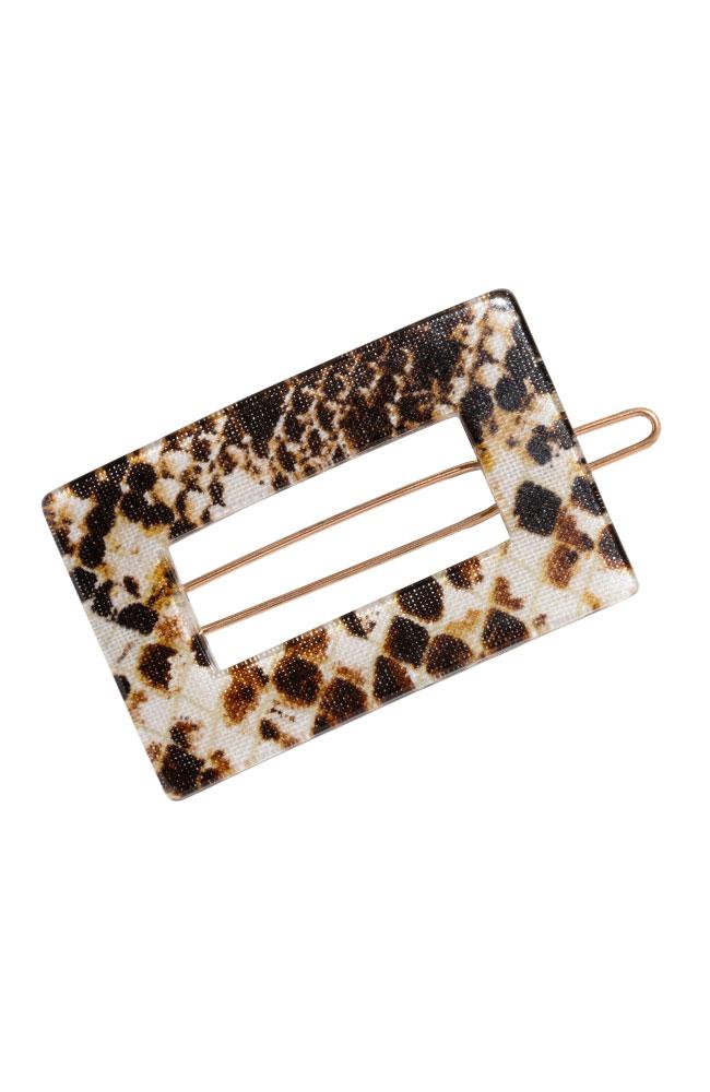 Portrait Tige Boule Barrette - Animal Print