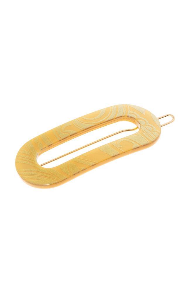 Mini Oval Tige Boule Barrette - Duchess