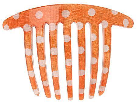 Handmade French Twist Comb - Ditsy Dot