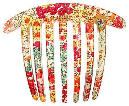 Handmade French Twist Comb - Floral Rhapsody