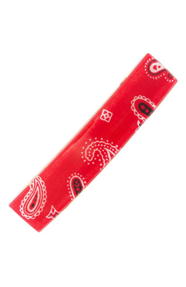 Classic Rectangle Barrette - Bandana
