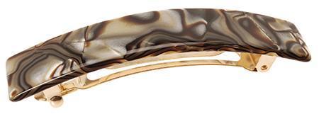 Classic Rectangle Barrette - Nacro Neutrals