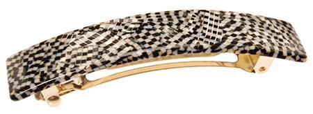Classic Rectangle Barrette - Nacro Neutrals