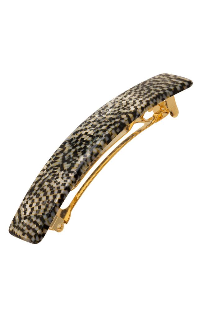 Classic Rectangle Barrette - Nacro Neutrals