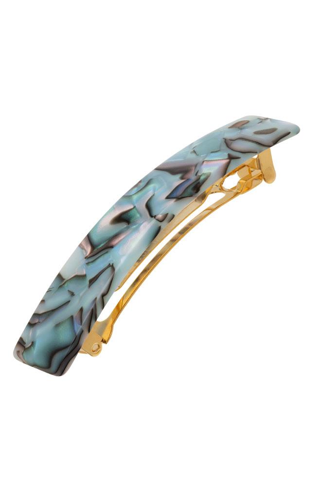 Classic Rectangle Barrette - Nacro Neutrals