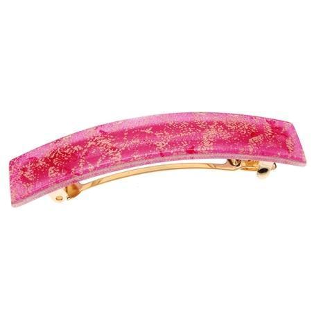 Classic Rectangle Barrette - Cocktail Laminate