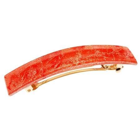 Classic Rectangle Barrette - Cocktail Laminate
