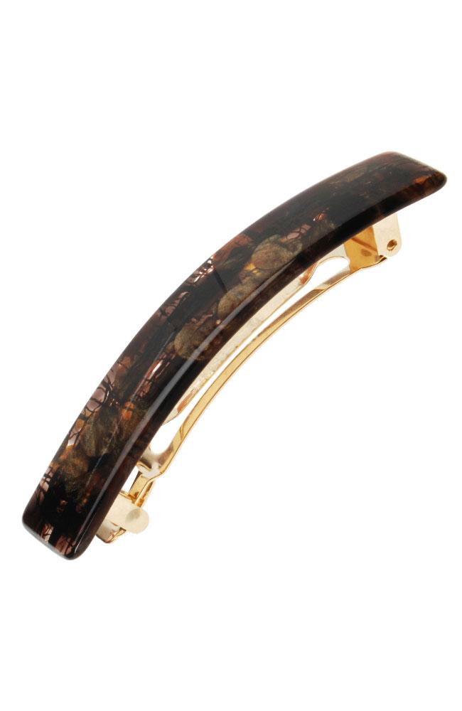 Classic Rectangle Barrette - Eco-Friendly Acetate