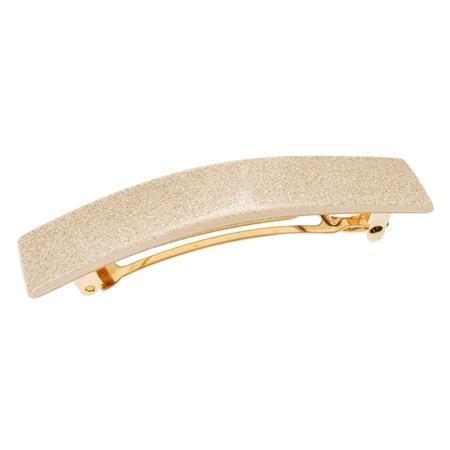 Classic Rectangle Barrette - Glitter