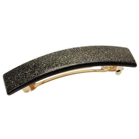 Classic Rectangle Barrette - Glitter