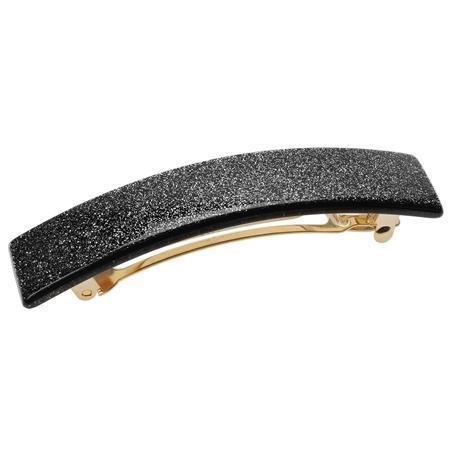 Classic Rectangle Barrette - Glitter