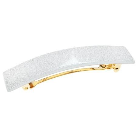 Classic Rectangle Barrette - Glitter