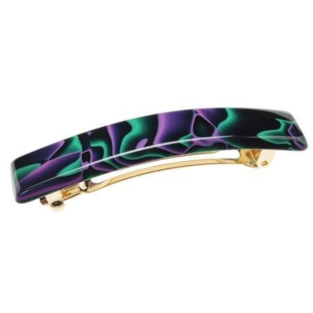 Classic Rectangle Barrette - Marble