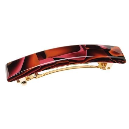 Classic Rectangle Barrette - Marble