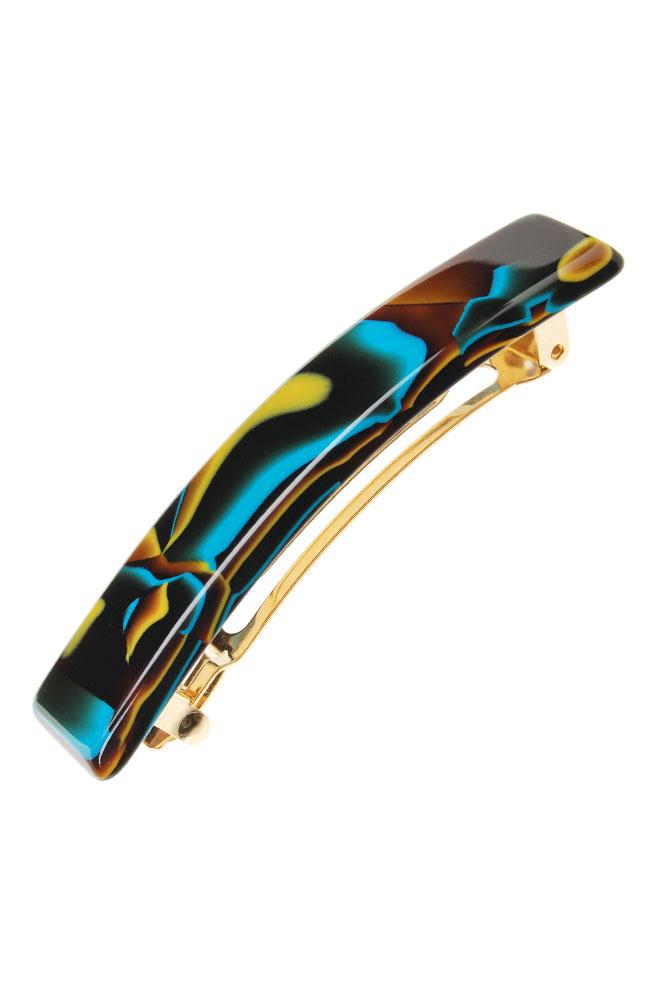 Classic Rectangle Barrette - Marble