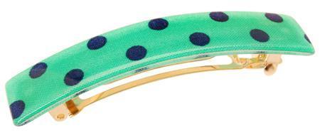Classic Rectangle Barrette - Starboard Dot