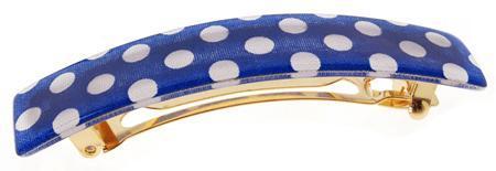 Classic Rectangle Barrette - Starboard Dot