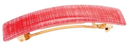 Classic Rectangle Barrette - Tropical Punch