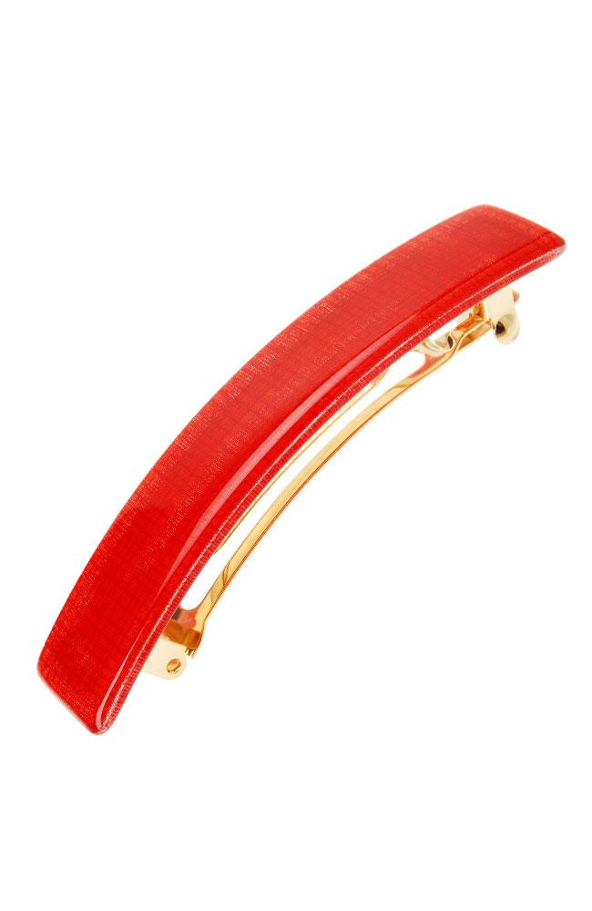 Classic Rectangle Barrette - Tropical Punch