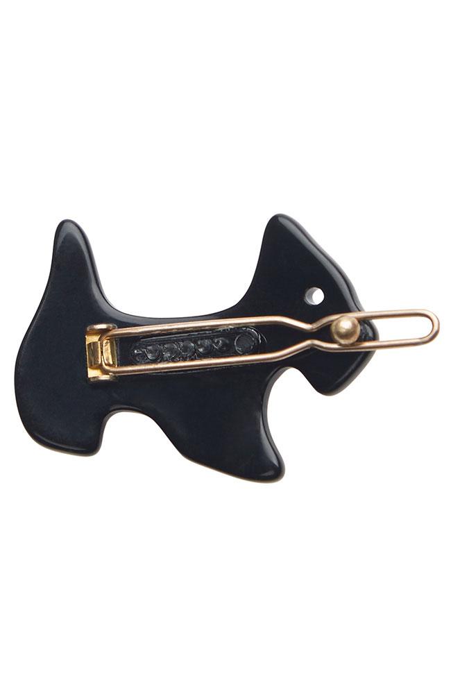 Mini Scotty Dog Tige Boule Barrette - Classic