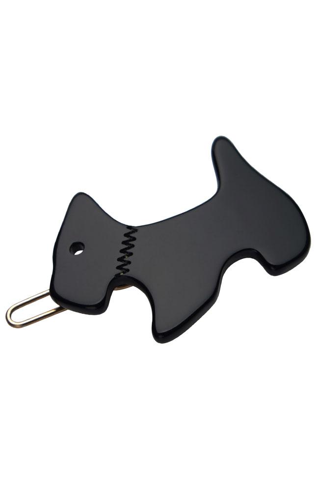 Mini Scotty Dog Tige Boule Barrette - Classic
