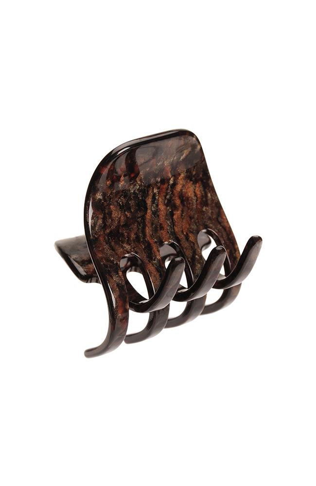 Mojave Brown Medium Claw Clip, Gallery Jaw by France Luxe, hair clip made in France