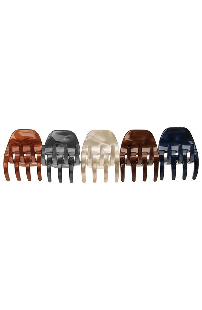Neutral claw tooth hair clips, Medium Gallery Jaw Clips by France Luxe