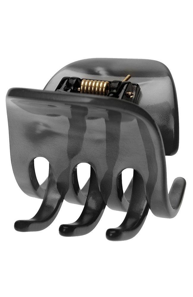 Grey Hair claw clip, Nacro Slate Medium Gallery Jaw by France Luxe