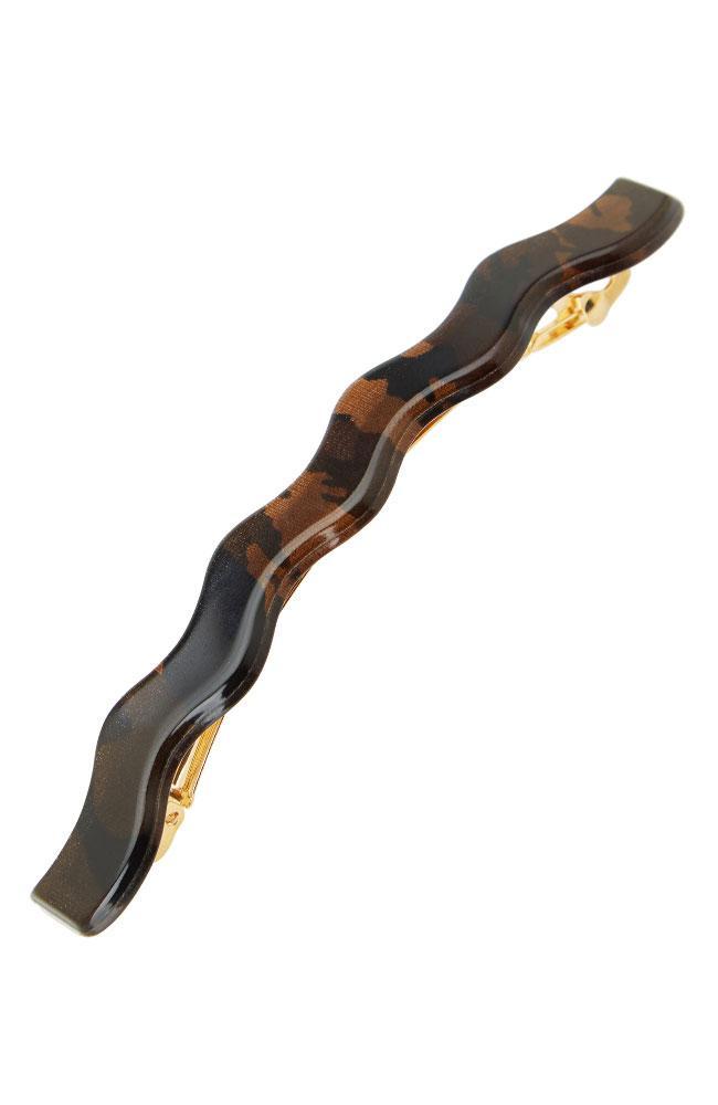 Wavy Long and Skinny Barrette - Camo