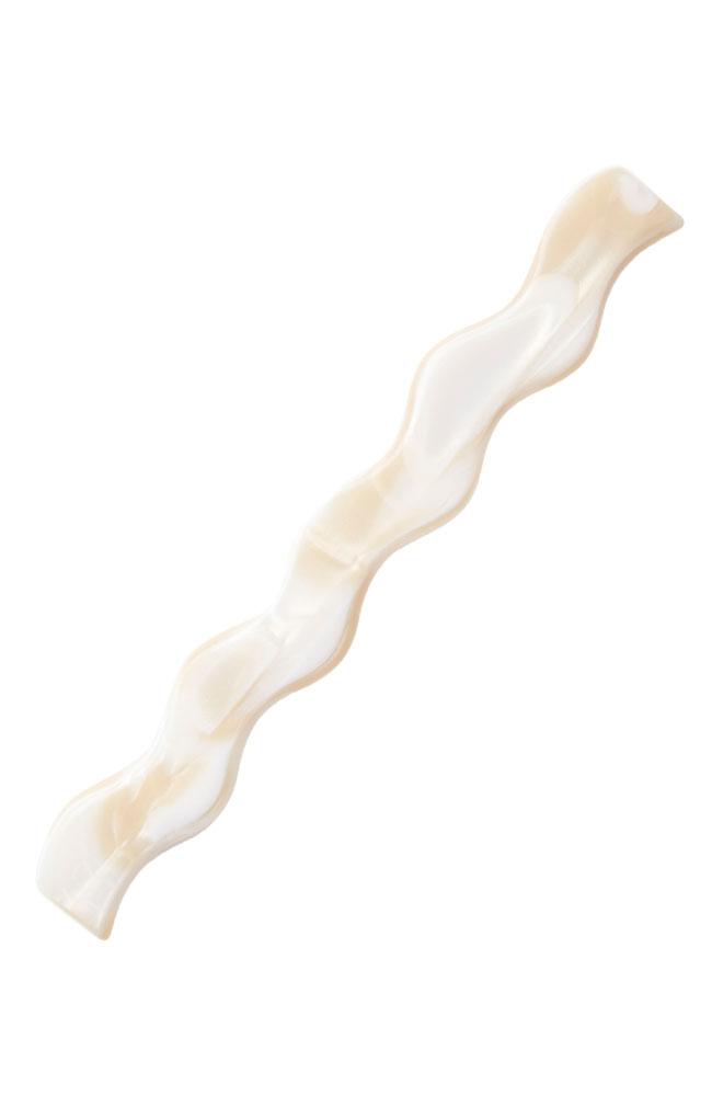 Wavy Long and Skinny Barrette - Classic