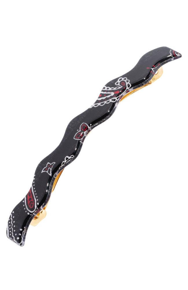 Wavy Long and Skinny Barrette - Bandana
