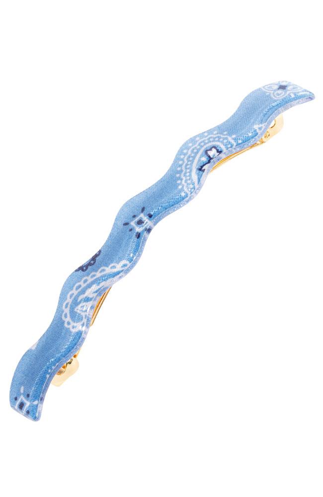 Wavy Long and Skinny Barrette - Bandana
