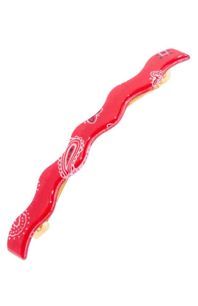 Wavy Long and Skinny Barrette - Bandana