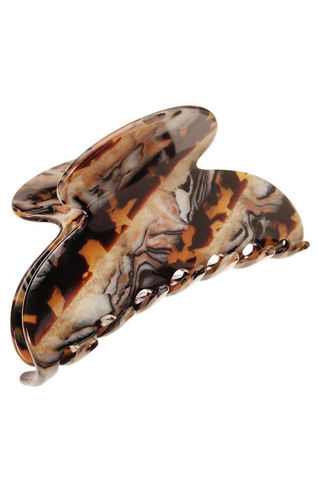 Lasco Brown Claw Hair Clip, Couture Jaw by France Luxe