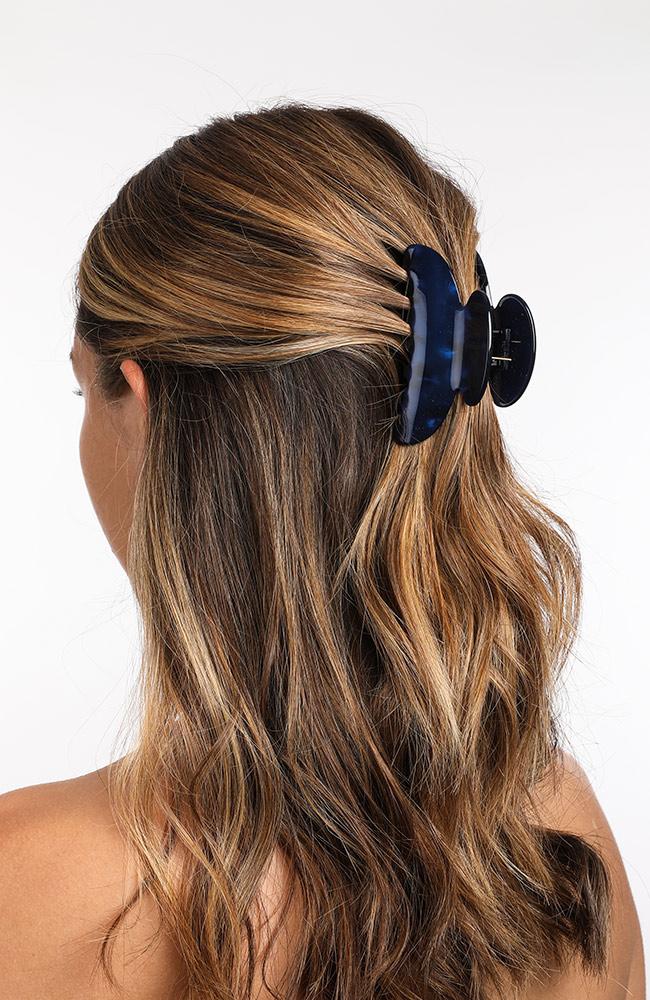 Nacro Ocean Blue Claw Clip, Couture Jaw by France Luxe