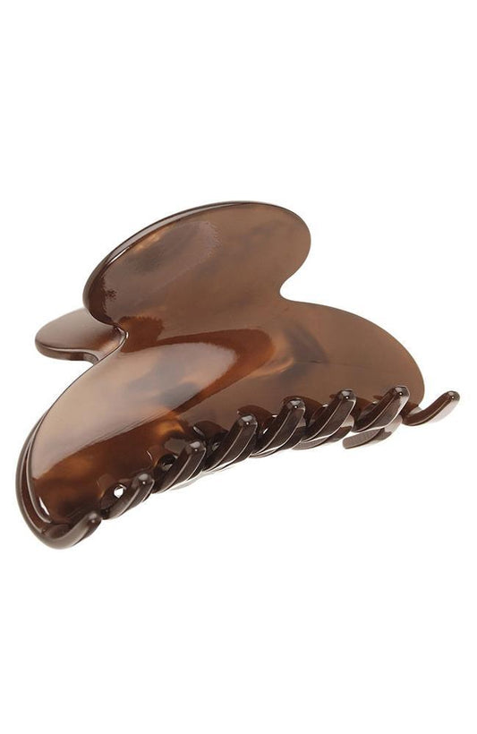 Nacro Mocha Brown Claw Clip, Couture Jaw by France Luxe