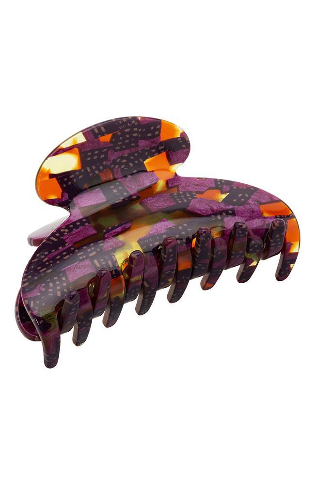 Festival Magenta hair claw, Couture Jaw by France Luxe