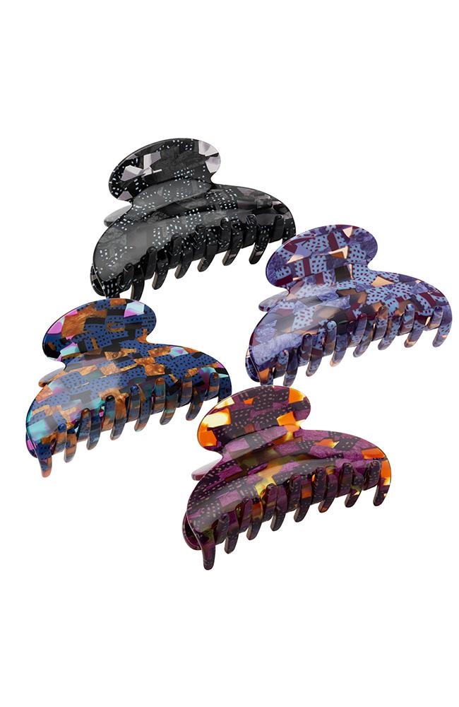 Festival collection hair claw clips, Couture Jaw by France Luxe