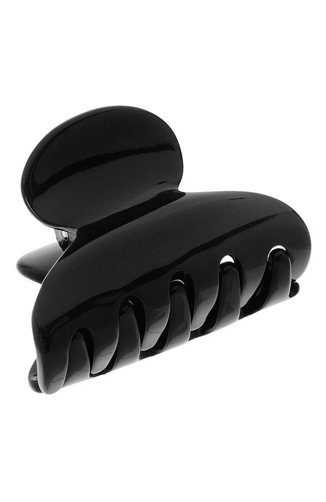 France Luxe Mini Couture Jaw/Claw Clip, Black color