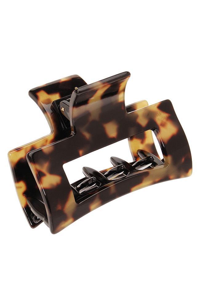 France Luxe Cutout Rectangle Jaw/Claw Clip, Tokyo color