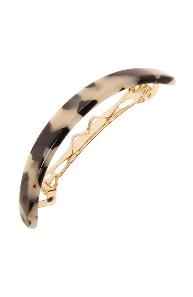 Mini Volume Barrette for thick hair. cellulose acetate and french barrette clasp by France Luxe