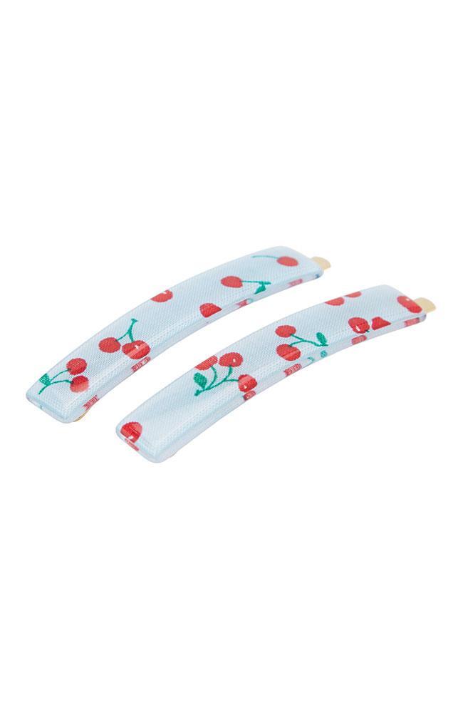 Mod Bobby Pin Pairs - Cherry