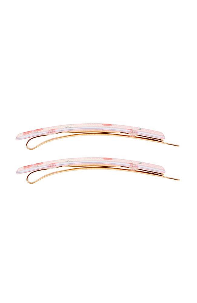 Mod Bobby Pin Pairs - Cherry